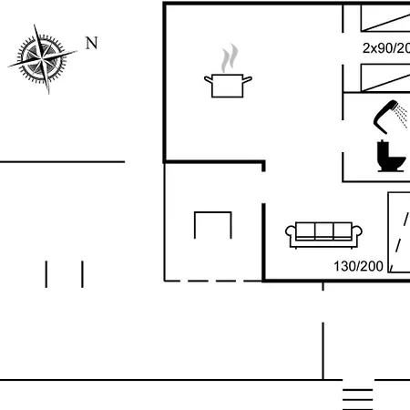 Gyrth - 20m To The Fjord By Interhome * Munkebo